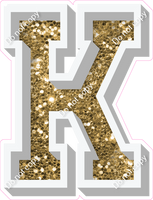 VA 23.5" Individuals - Gold Sparkle K