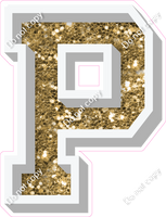 VA 23.5" Individuals - Gold Sparkle P