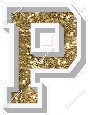 VA 23.5" Individuals - Gold Sparkle P