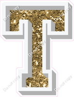 VA 23.5" Individuals - Gold Sparkle T