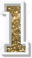 VA 23.5" Individuals - Gold Sparkle 1