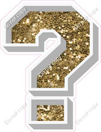 VA 23.5" Individuals - Gold Sparkle ?