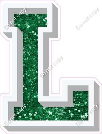 VA 23.5" Individuals - Green Sparkle L