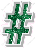 VA 23.5" Individuals - Green Sparkle #
