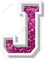 VA 23.5" Individuals - Hot Pink Sparkle J