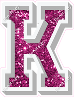 VA 23.5" Individuals - Hot Pink Sparkle K