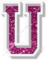 VA 23.5" Individuals - Hot Pink Sparkle U
