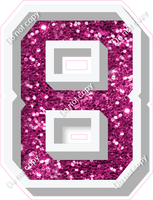 VA 23.5" Individuals - Hot Pink Sparkle 8