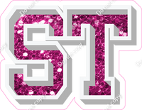 VA 23.5" Individuals - Hot Pink Sparkle ST