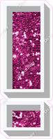 VA 23.5" Individuals - Hot Pink Sparkle !