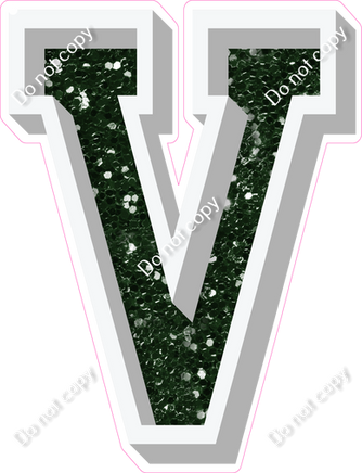 VA 23.5" Individuals - Hunter Green Sparkle V