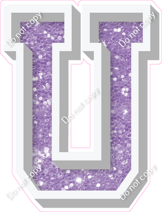 VA 23.5" Individuals - Lavender Sparkle U