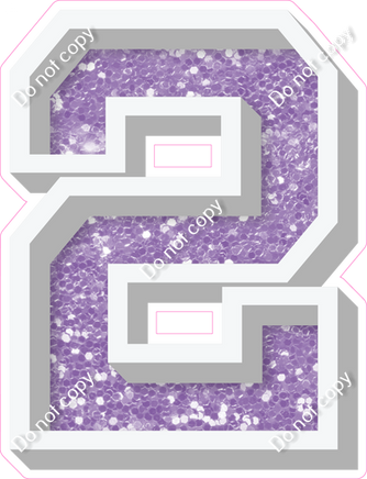 VA 23.5" Individuals - Lavender Sparkle 2