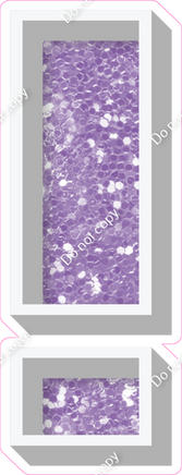 VA 23.5" Individuals - Lavender Sparkle !