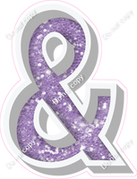 VA 23.5" Individuals - Lavender Sparkle &