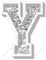 VA 23.5" Individuals - Light Silver Sparkle Y