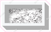 VA 23.5" Individuals - Light Silver Sparkle Dash