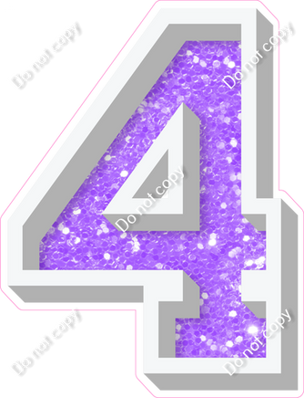 VA 23.5" Individuals - Lilac Sparkle 4