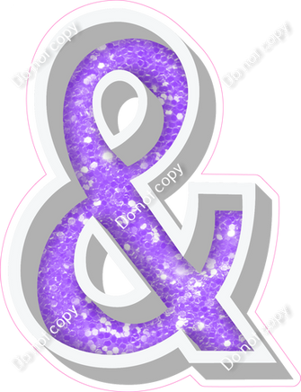 VA 23.5" Individuals - Lilac Sparkle &