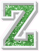VA 23.5" Individuals - Lime Green Sparkle Z