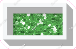VA 23.5" Individuals - Lime Green Sparkle Dash