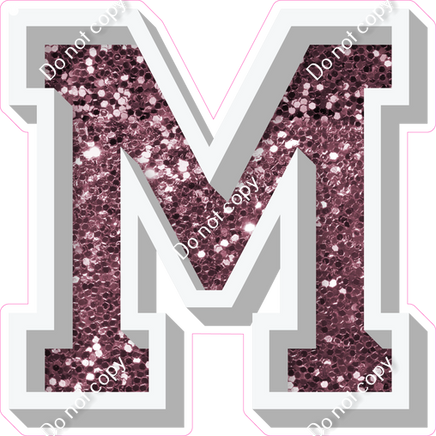 VA 23.5" Individuals - Mauve Sparkle M