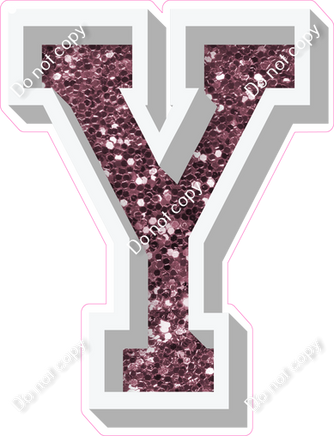 VA 23.5" Individuals - Mauve Sparkle Y