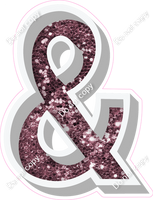 VA 23.5" Individuals - Mauve Sparkle &