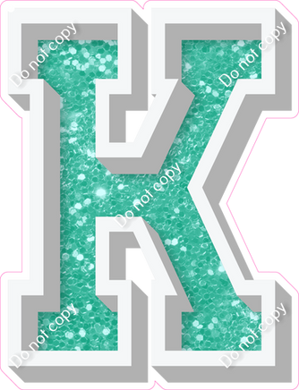 VA 23.5" Individuals - Mint Sparkle K