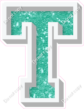 VA 23.5" Individuals - Mint Sparkle T