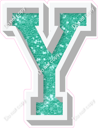 VA 23.5" Individuals - Mint Sparkle Y