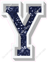 VA 23.5" Individuals - Navy Blue Sparkle Y