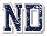 VA 23.5" Individuals - Navy Blue Sparkle ND