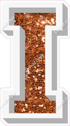 VA 23.5" Individuals - Orange Sparkle I
