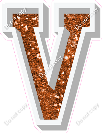 VA 23.5" Individuals - Orange Sparkle V