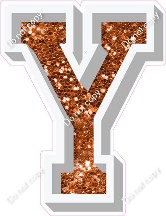 VA 23.5" Individuals - Orange Sparkle Y