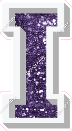 VA 23.5" Individuals - Purple Sparkle I