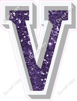 VA 23.5" Individuals - Purple Sparkle V