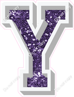 VA 23.5" Individuals - Purple Sparkle Y