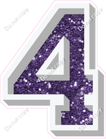 VA 23.5" Individuals - Purple Sparkle 4