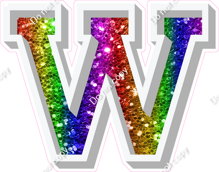 VA 23.5" Individuals - Rainbow Sparkle W