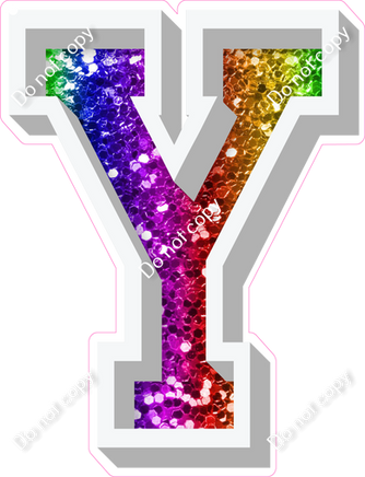 VA 23.5" Individuals - Rainbow Sparkle Y