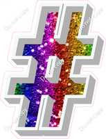 VA 23.5" Individuals - Rainbow Sparkle #