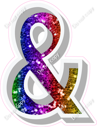 VA 23.5" Individuals - Rainbow Sparkle &