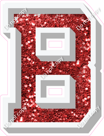 VA 23.5" Individuals - Red Sparkle B