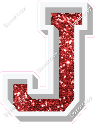 VA 23.5" Individuals - Red Sparkle J
