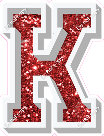 VA 23.5" Individuals - Red Sparkle K