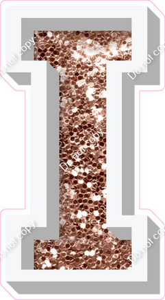 VA 23.5" Individuals - Rose Gold Sparkle I