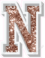 VA 23.5" Individuals - Rose Gold Sparkle N