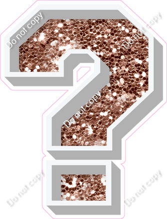VA 23.5" Individuals - Rose Gold Sparkle ?